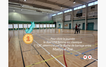 24&amp;25-01-2026 – C.D.77 2026 Jeunes 18 mètres - Concours adultes débutants à Vernou-la-Celle-S/Seine