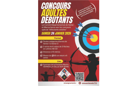 24-01-2026 - Concours "Spécial Débutants" Adultes"